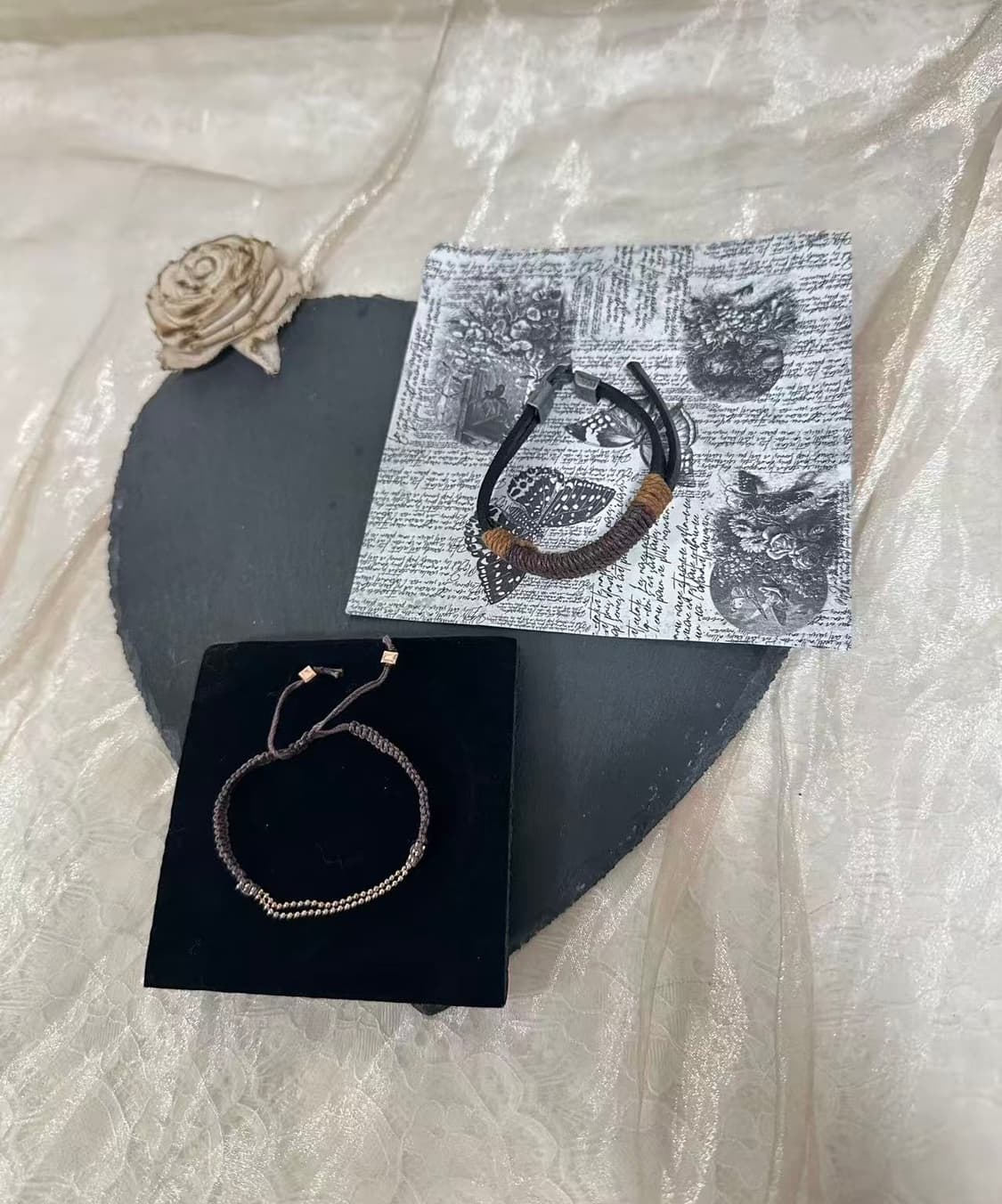 빈티지 짜임 팔찌세트 상품이미지1