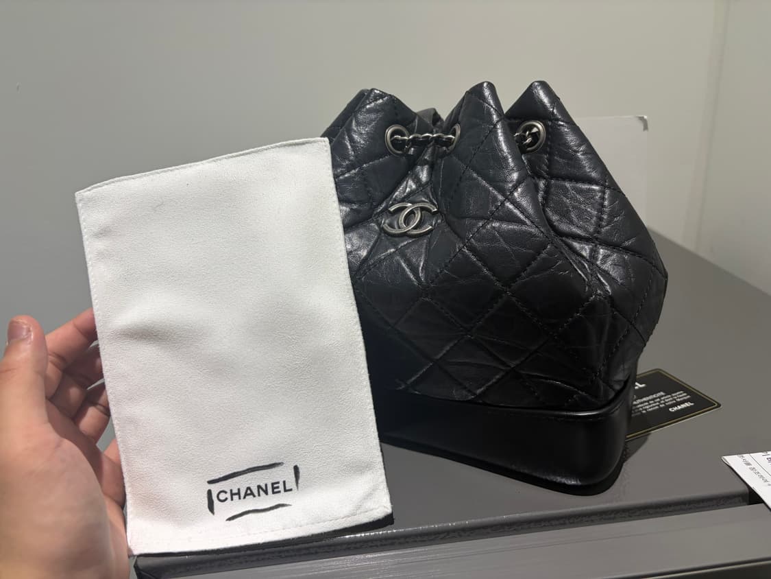 (새상품급)샤넬 가브리엘 백팩 스몰 블랙 상품이미지5