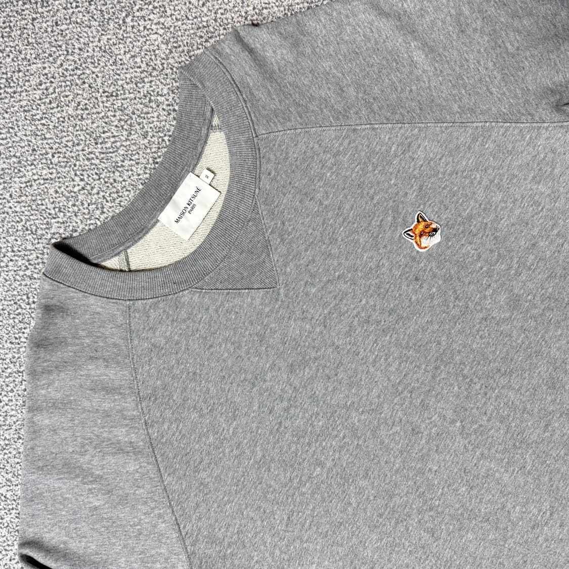 [정가 25만원] 메종키츠네 맨투맨 스웻셔츠 XL 상품이미지4