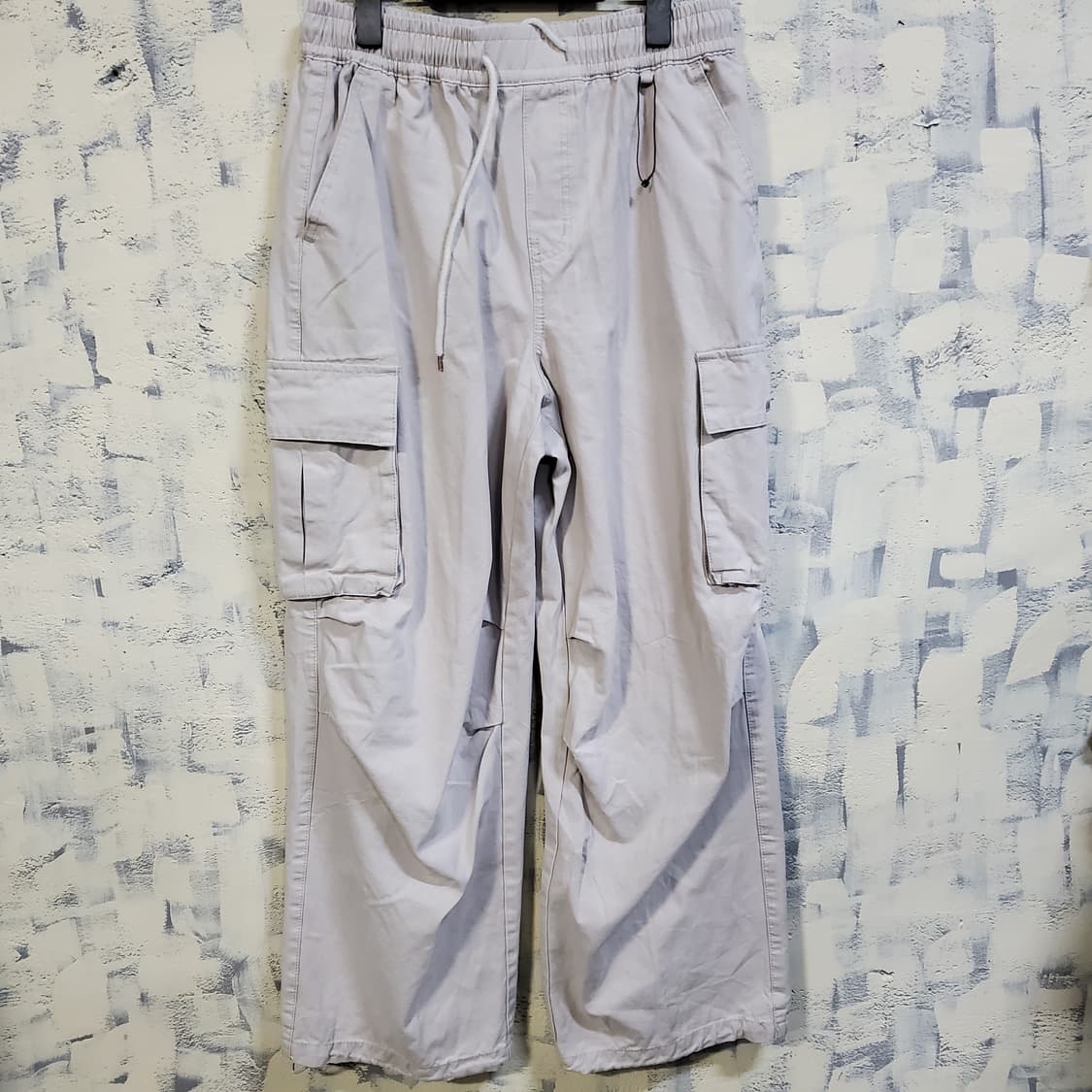 오드스튜디오 파라슈트 워싱 와이드 코튼 카고 팬츠  상품이미지1