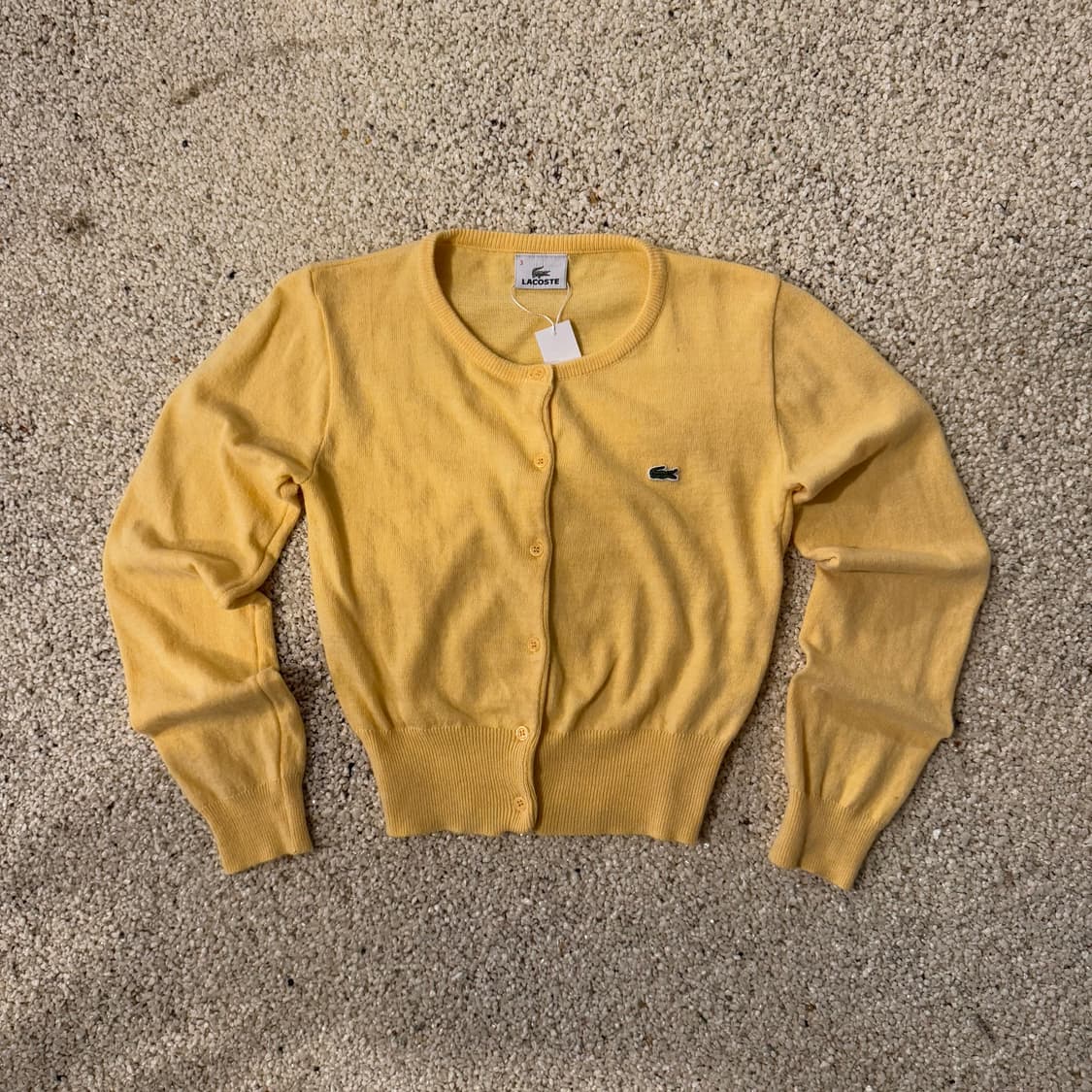 라코스테 긴팔 가디건⭐️276 상품이미지1