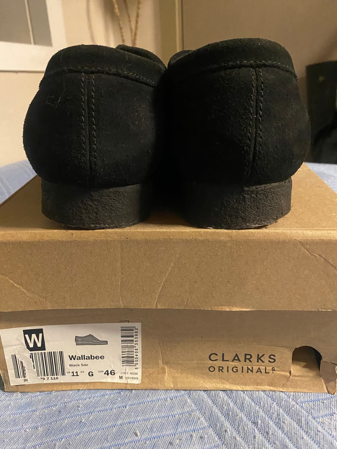 클락스 왈라비 블랙 상품이미지3