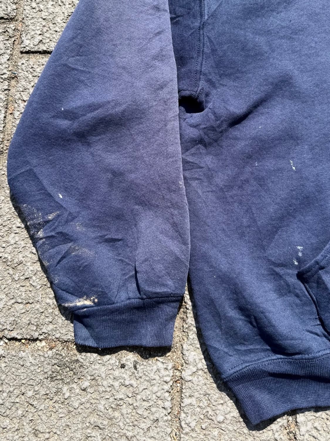 러셀 후드집업 네이비 상품이미지8