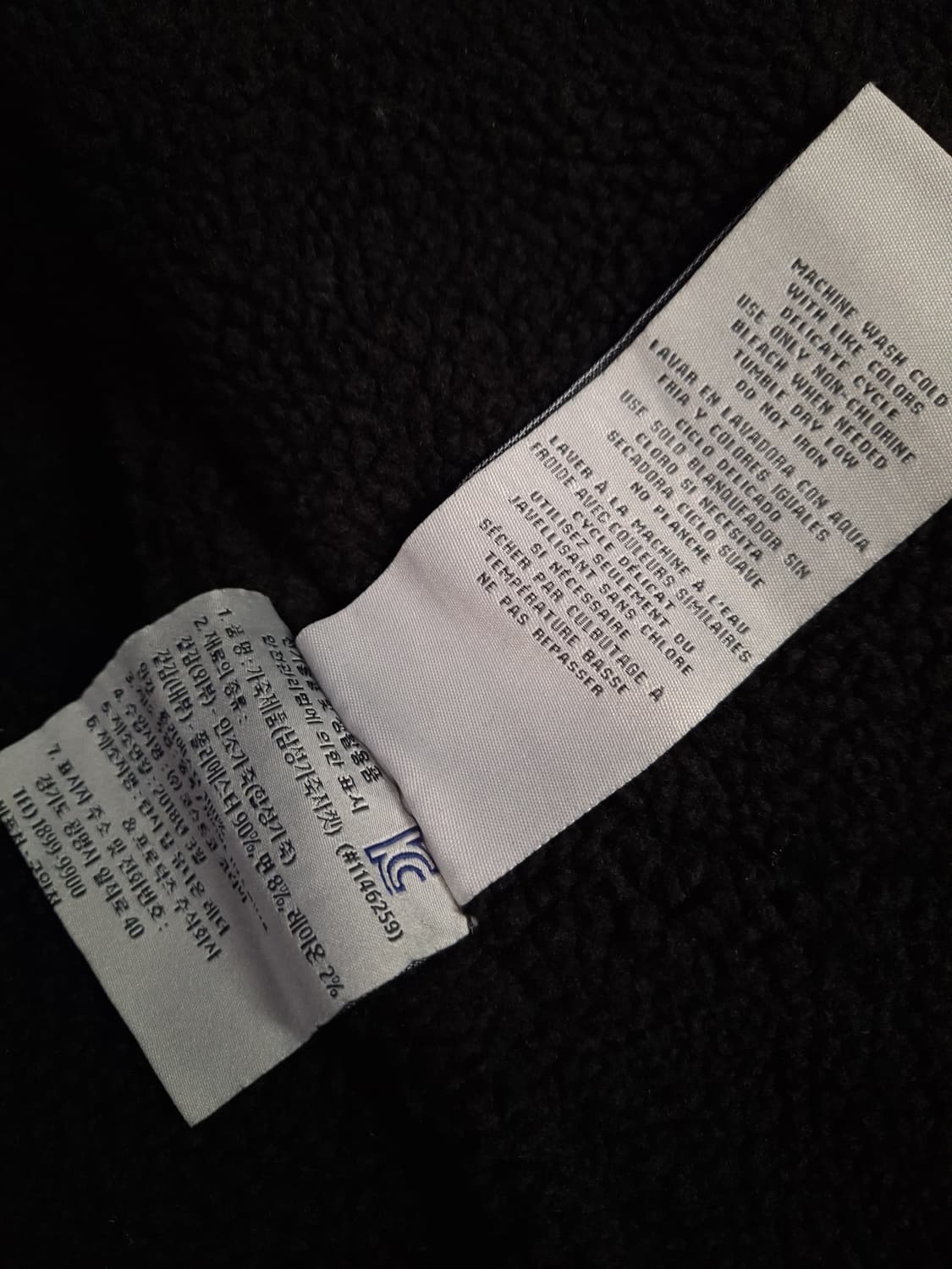 오리지날 리바이스 블랙 합성피혁 쉐르파 트러커자켓 상품이미지4