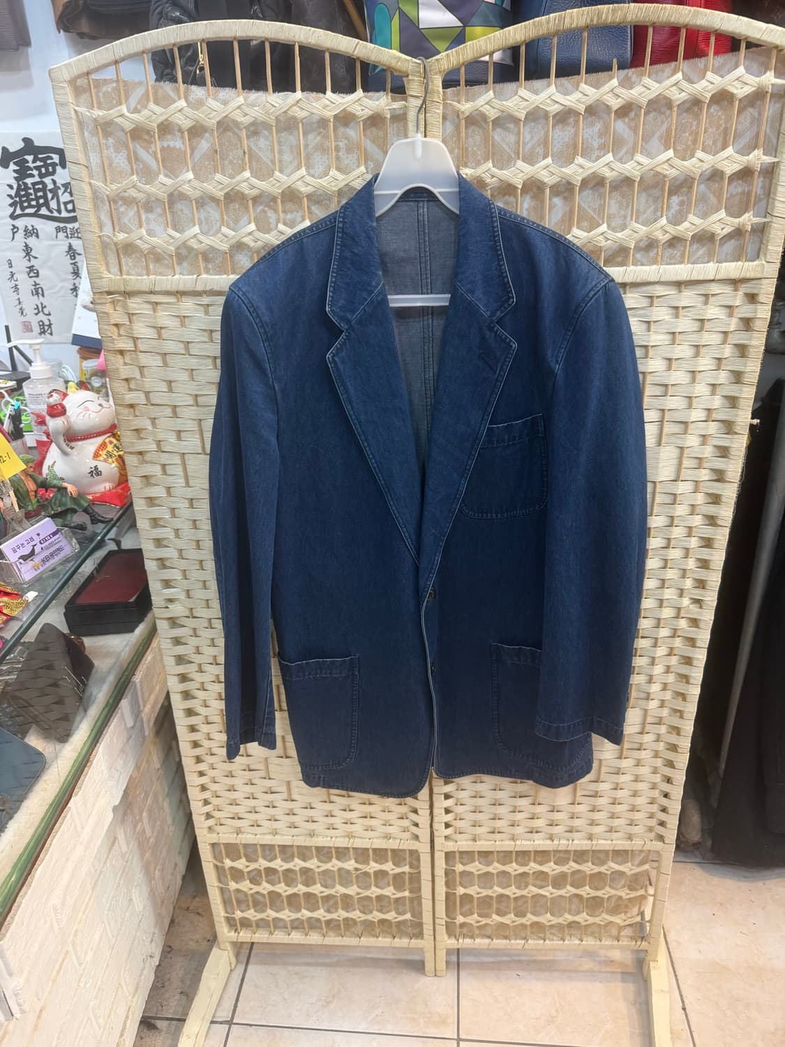 100 정품 버버리 빈티지 청 자켓 팝니다 상품이미지1