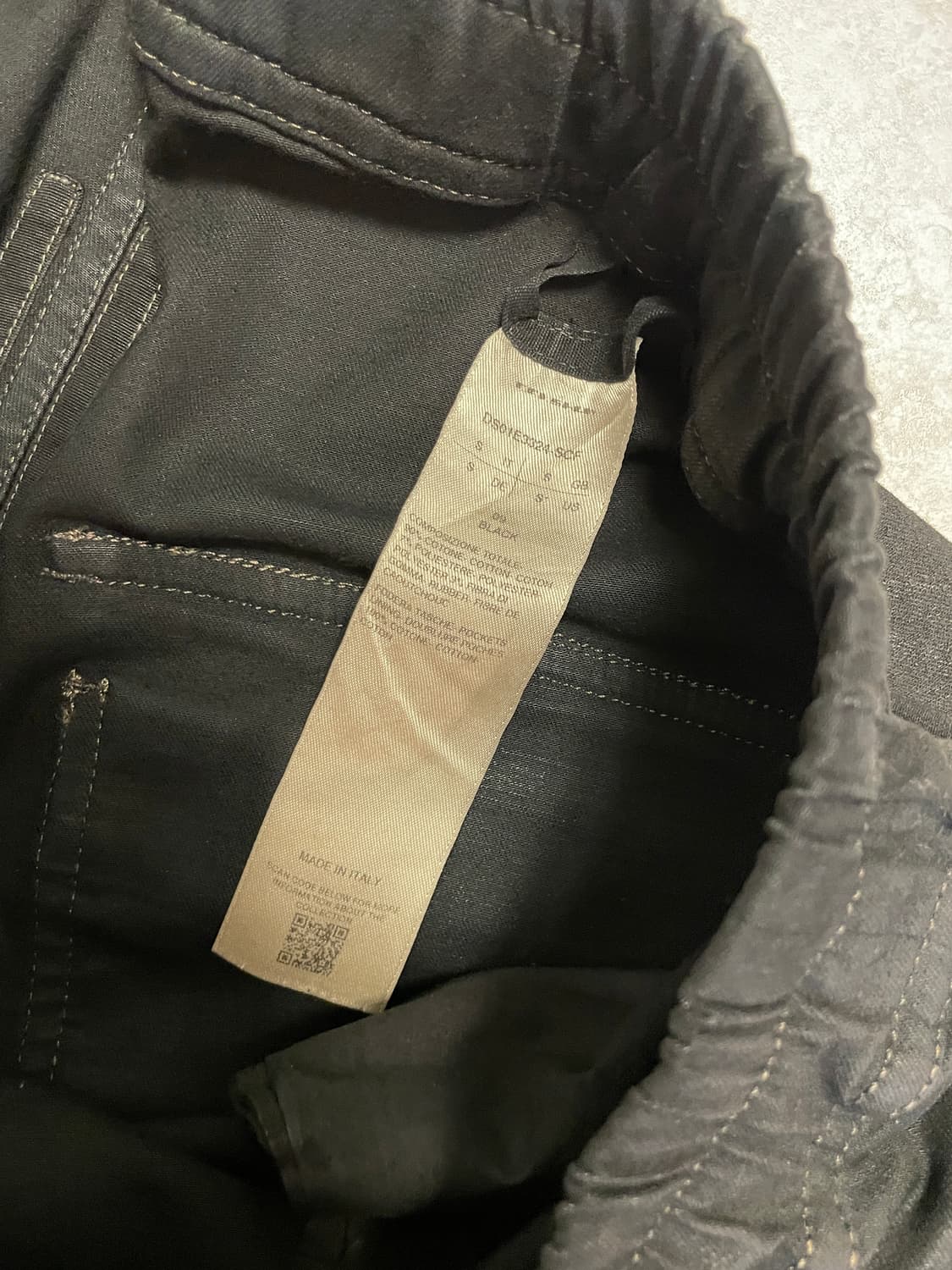 릭오웬스 점보카고 scf s사이즈 (착용샷 첨부) 상품이미지3