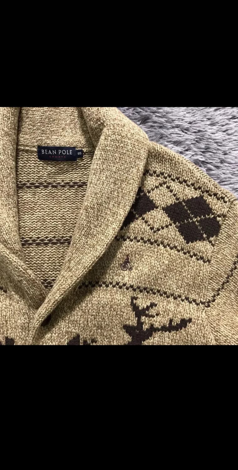 [[M, A급]# 빈폴(BEAN POLE) 코위찬 숄카라 가디건 상품이미지3