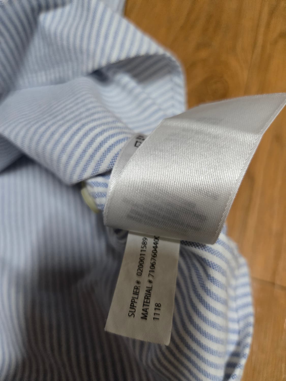 폴로 랄프로렌 신형 블루 스트라이프 옥스포드 셔츠 상품이미지9