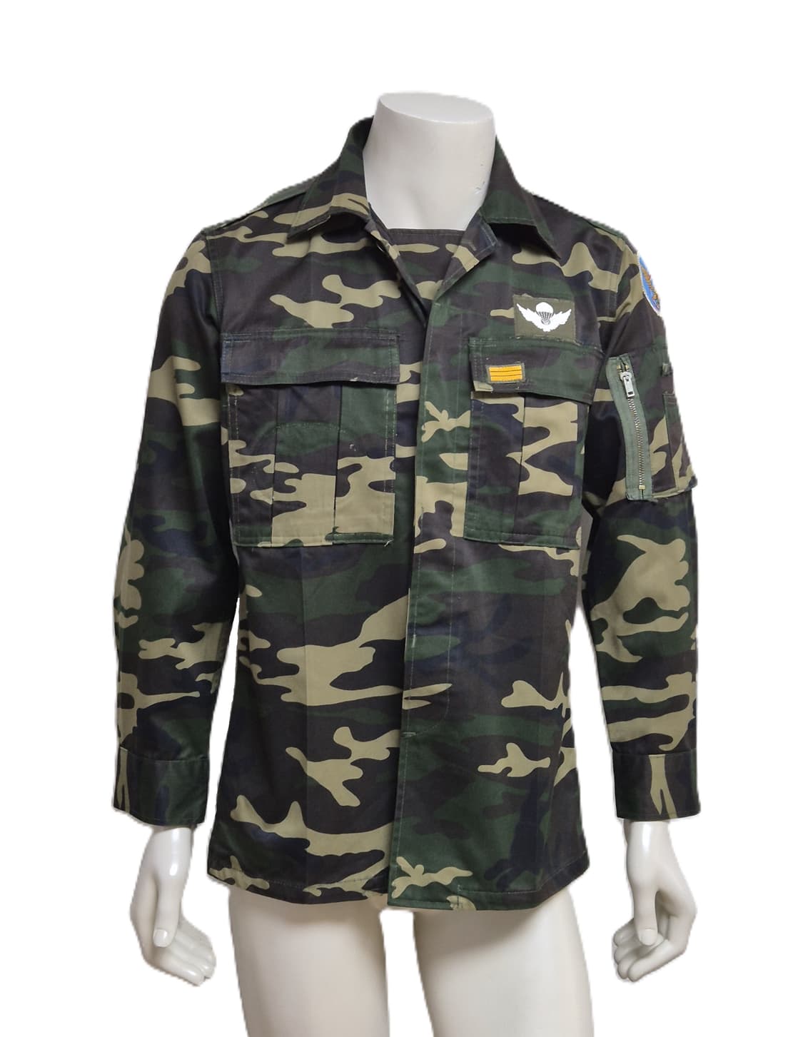 육군 구형 특전사 상병 후기형 독사복 전투복 상의 자켓 (M) 상품이미지1