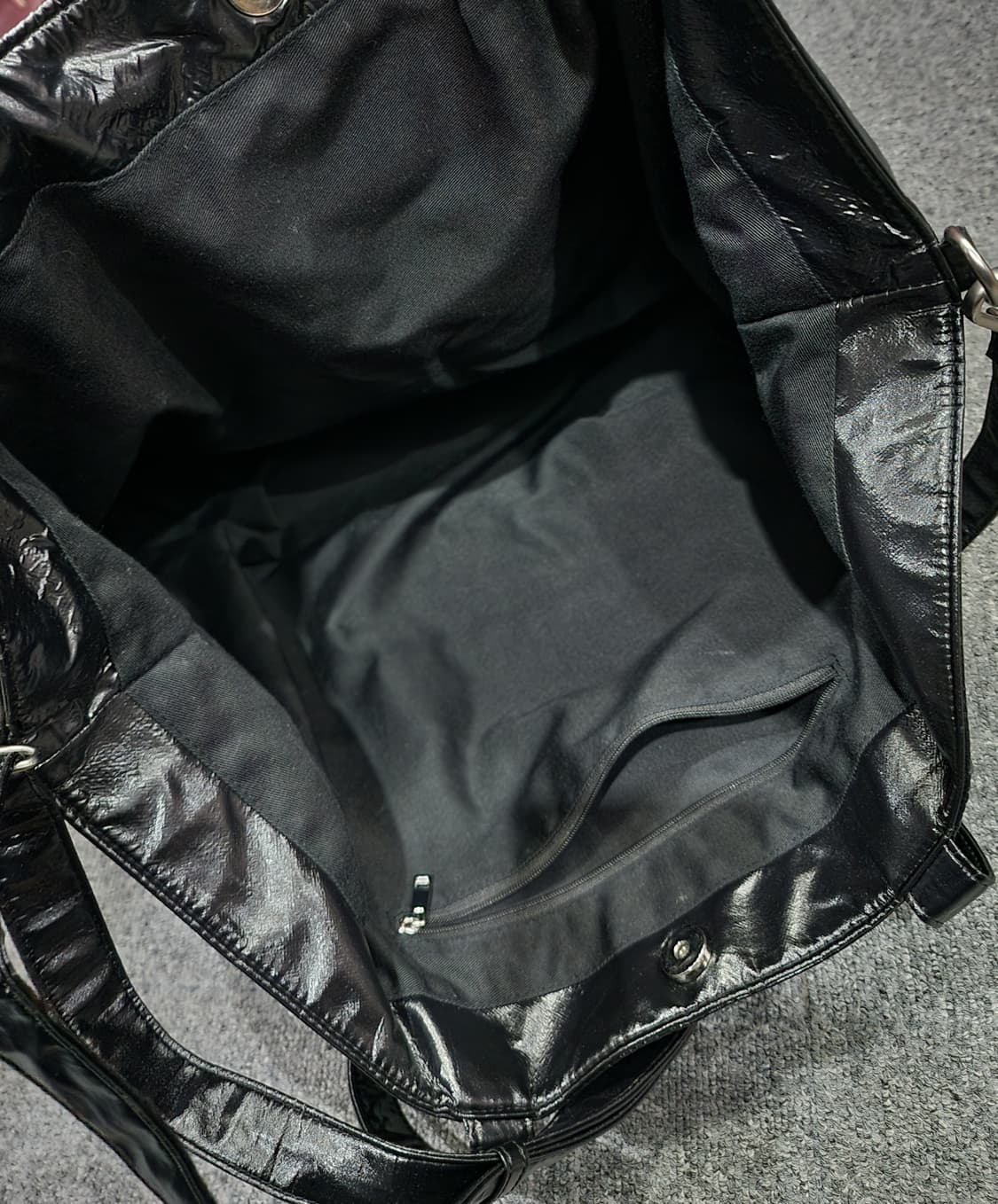 마뗑킴 빅 코팅 토트백 보부상백 가방 상품이미지8