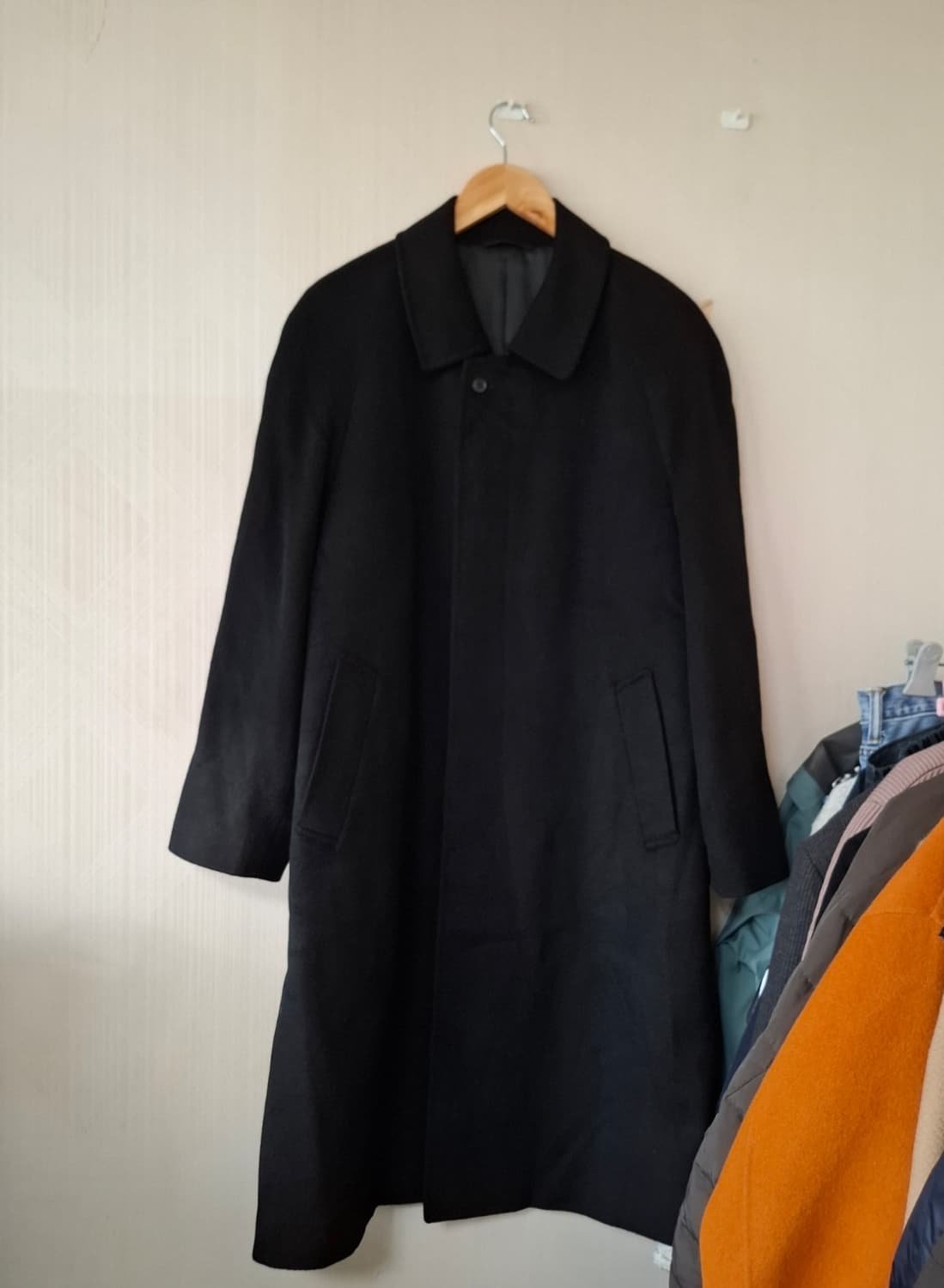 일본빈티지 남성 캐시미어100 코트 (여성77) 상품이미지1