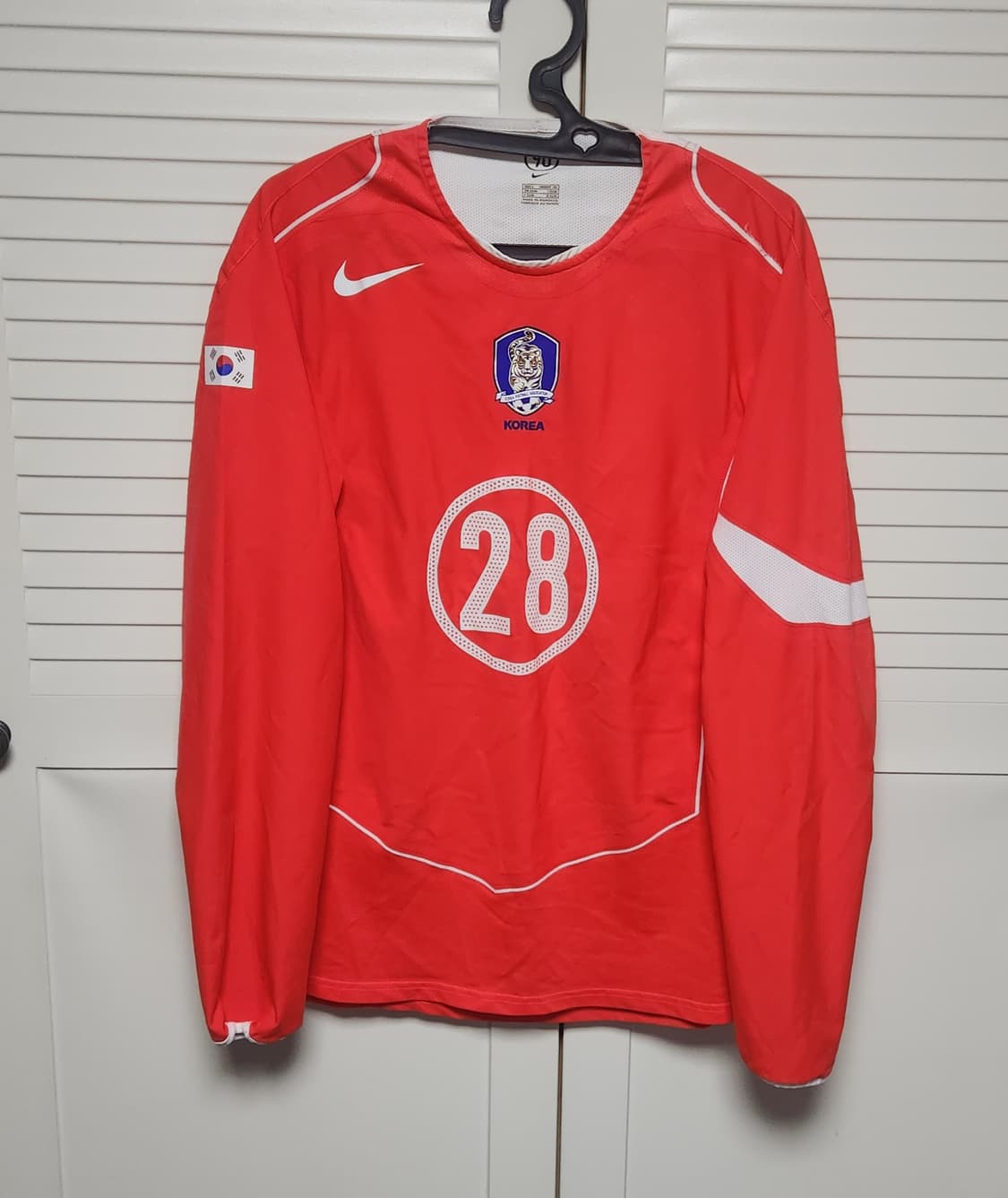 04-06 대한민국 지급용 긴팔 홈 나이키 유니폼 상품이미지1