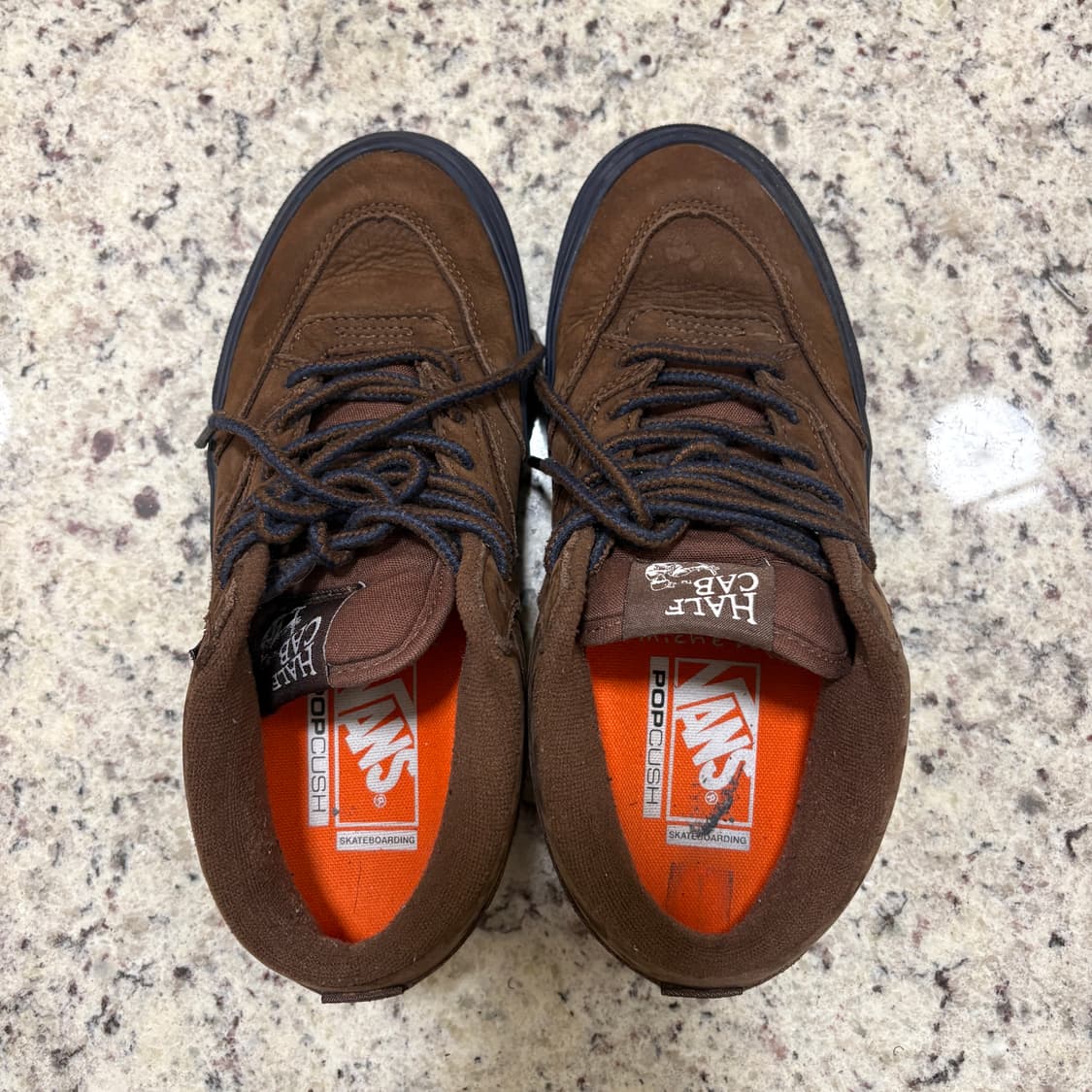 반스 x 닉 마이클 스케이트 하프 캡 92 브라운 상품이미지4