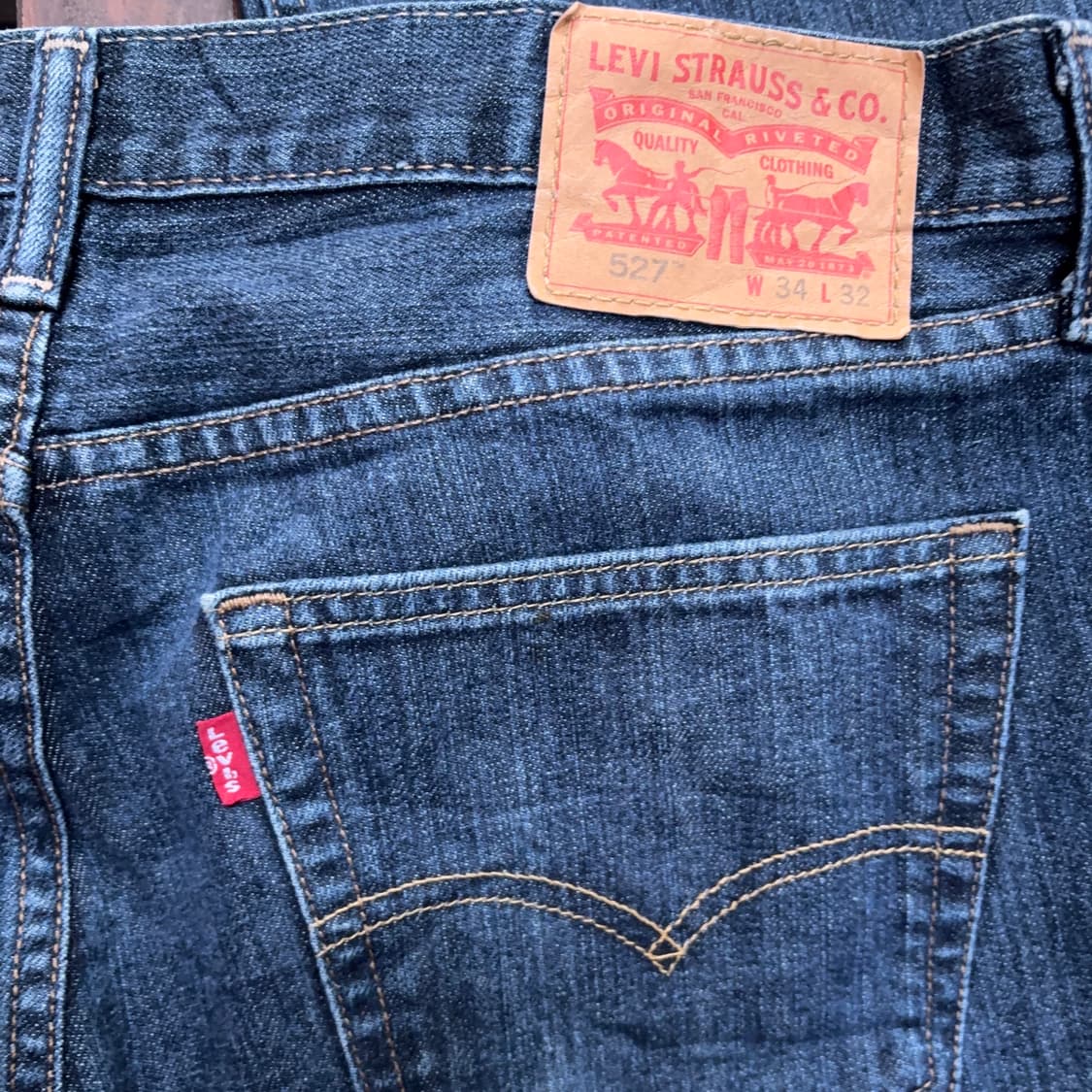 리바이스 Levi’s 527 부츠컷 데님 팬츠 상품이미지8