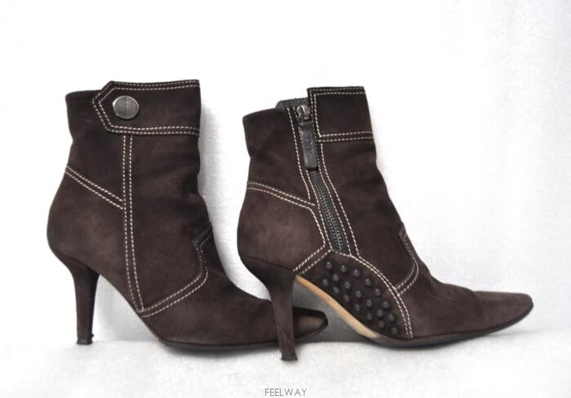 토즈(TODS)/여성스웨이드부츠(사이즈220)정품 상품이미지3