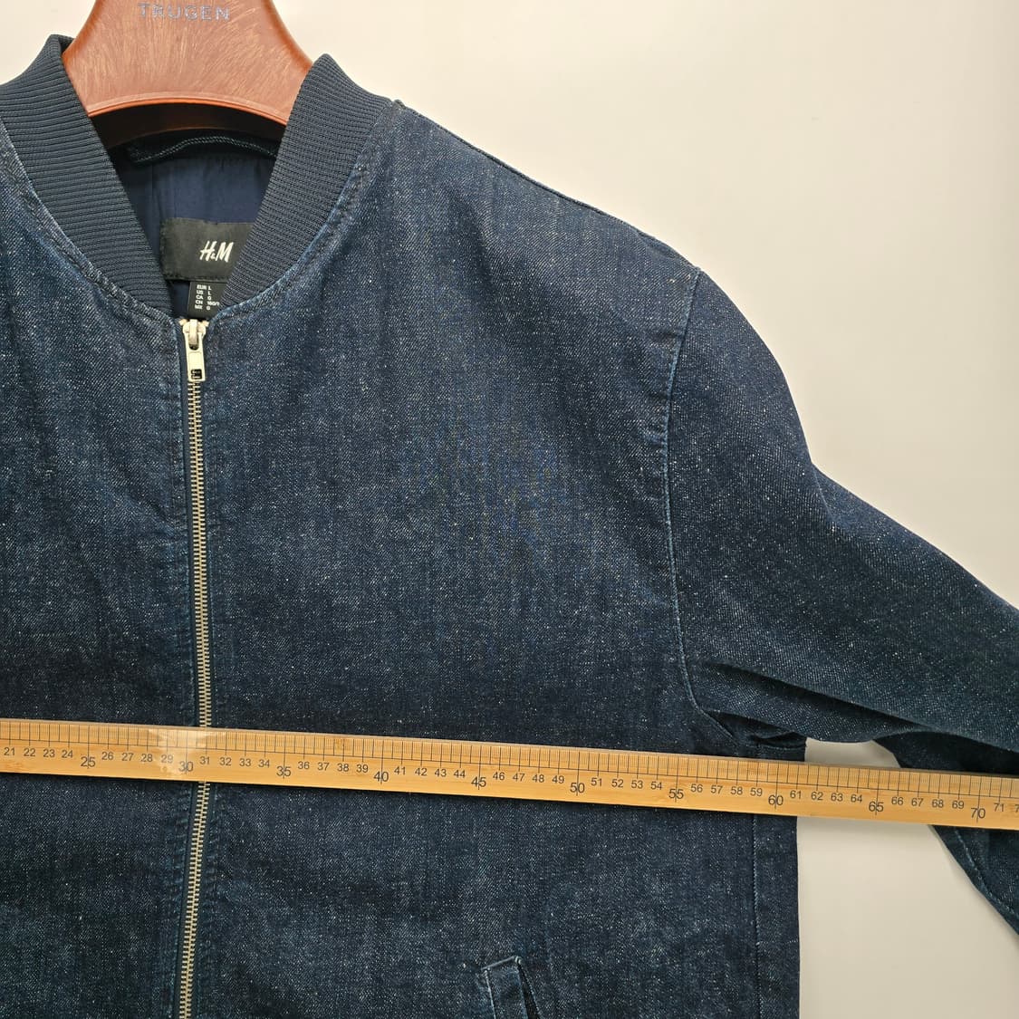 H&M 데님 블루종 봄버 자켓 [D20295] 상품이미지7