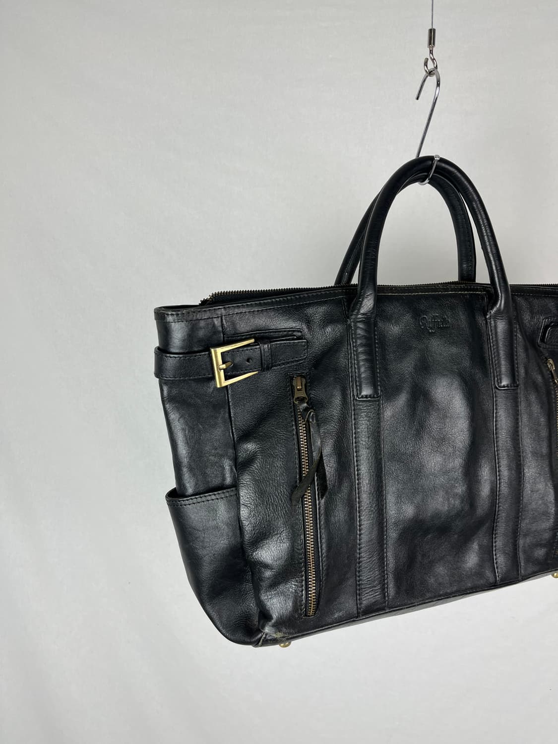 Vintage 리얼레더 토트백  상품이미지2