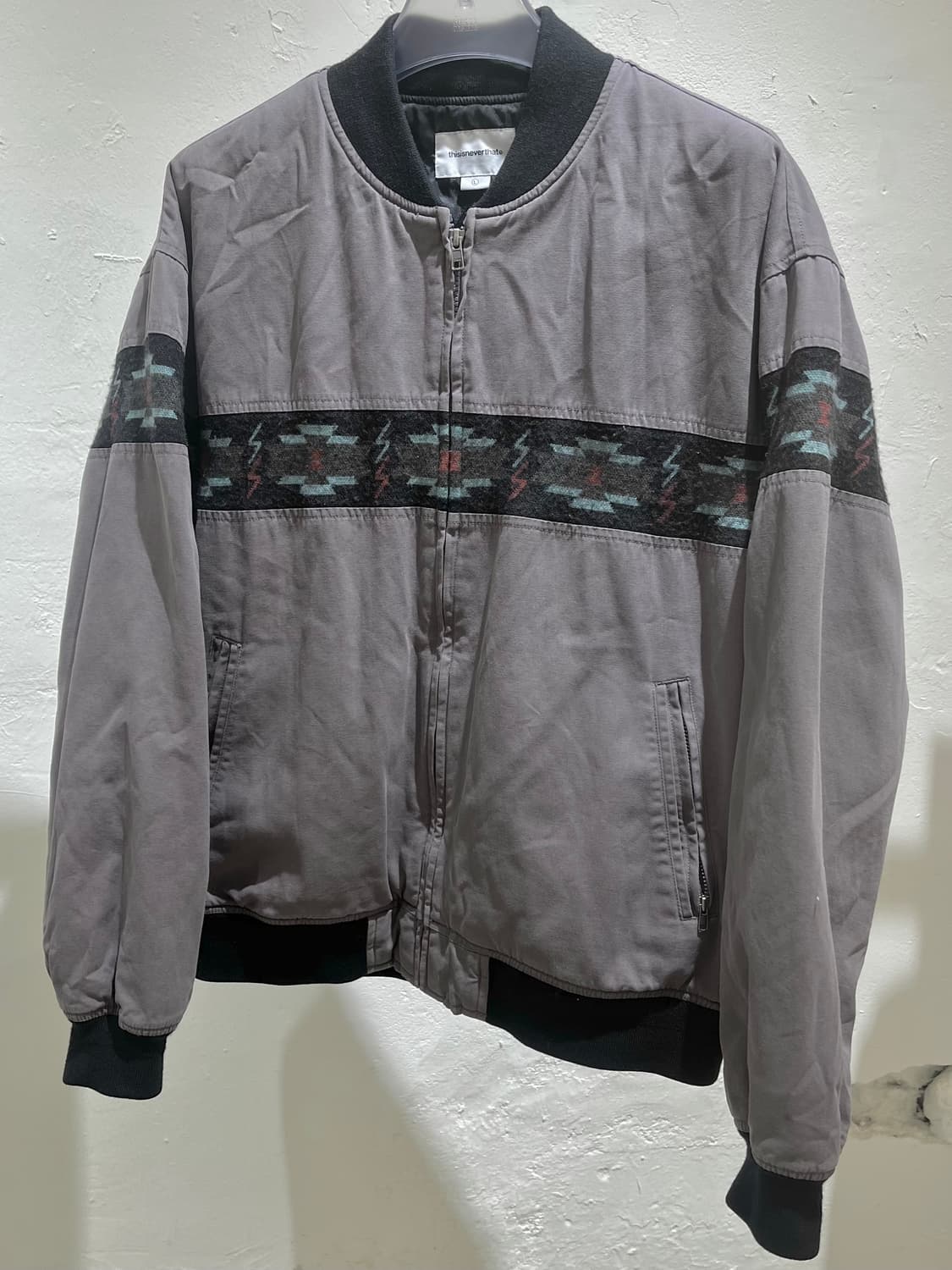 Thisisneverthat Lined Bomber Jacket 상품이미지1