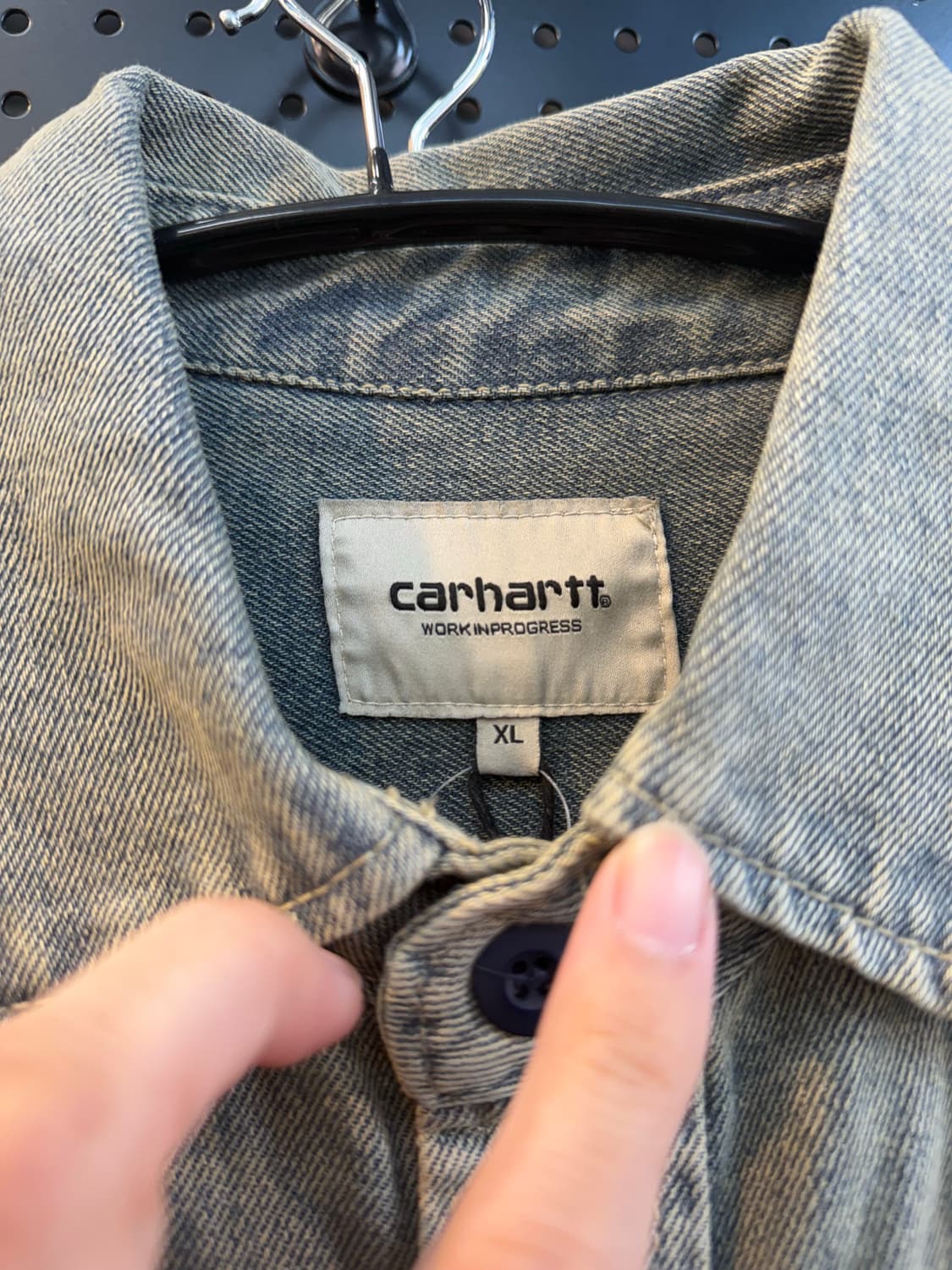 Carhartt 데님 셔츠 상품이미지6