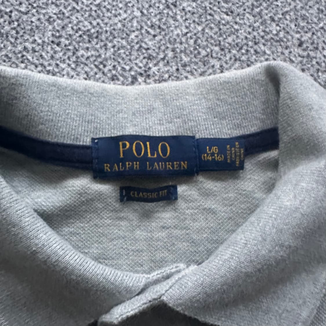 폴로 랄프로렌 카라 롱슬리브 상품이미지4