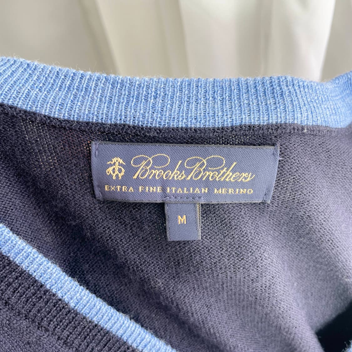 C1 브룩스 브라더스(Brooks Brothers)아가일 스웨터 베스트M 상품이미지4