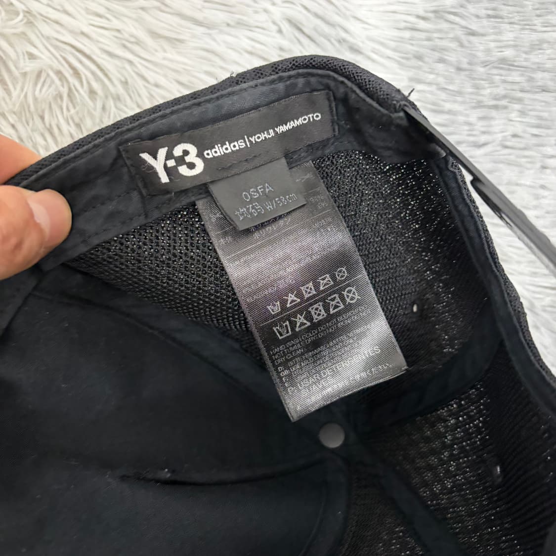 Y-3 요지 야마모토 볼캡 상품이미지8