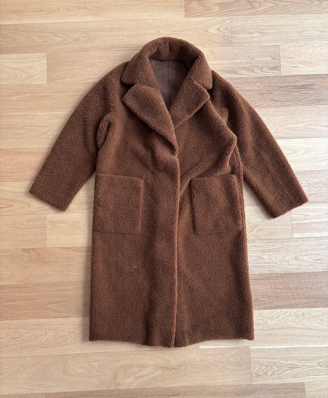 쉬즈미스 무스탕 리버시블 롱코트 55 상품이미지2