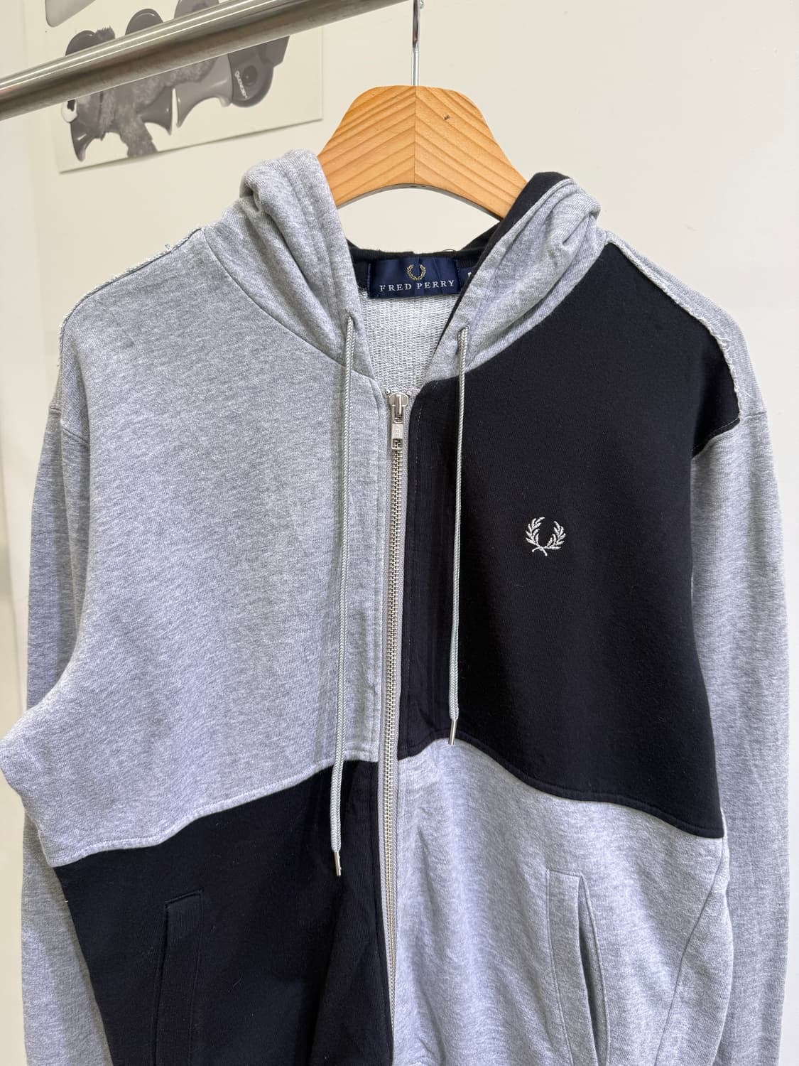 FRED PERRY 컬러블록 후드 집업  상품이미지2