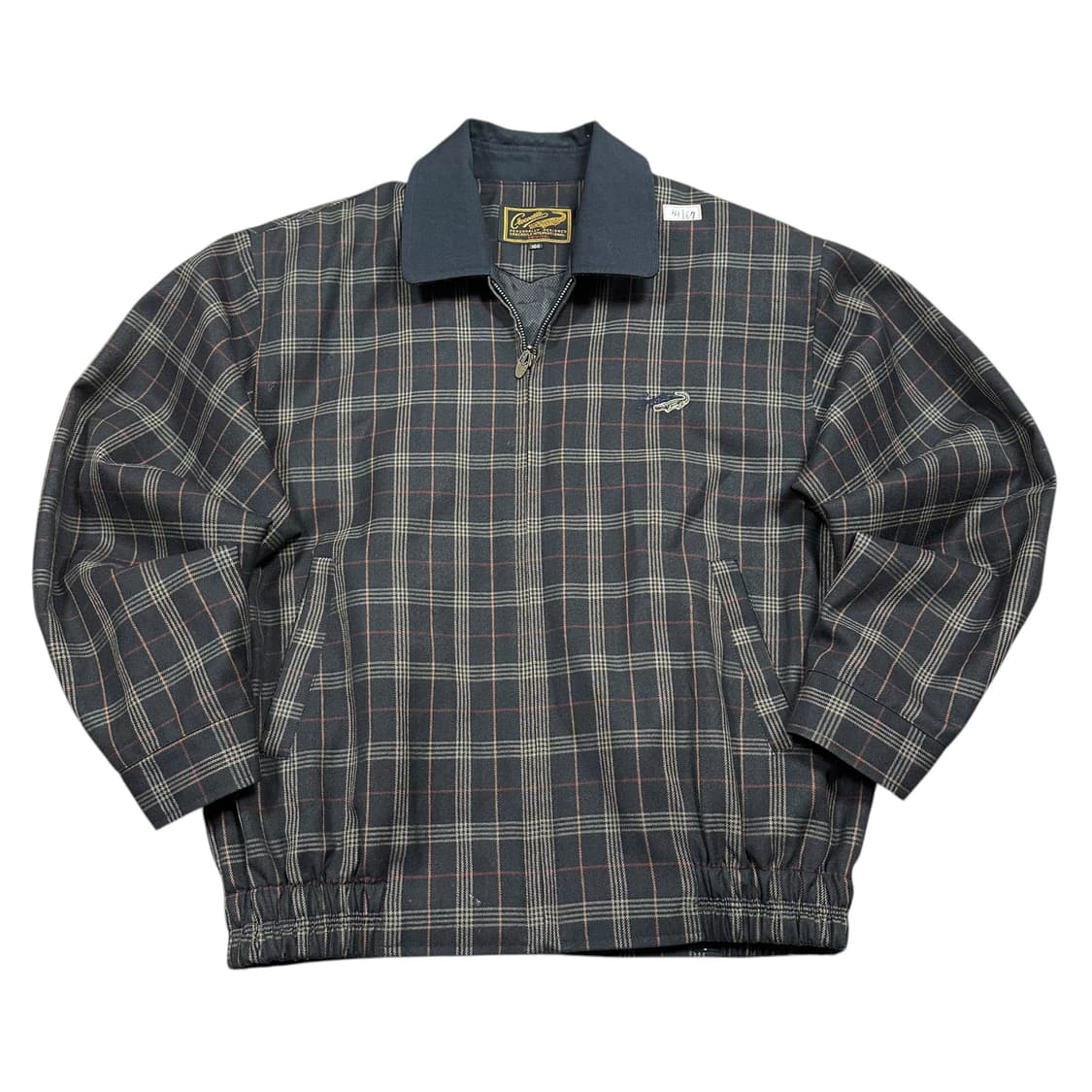 ✨ (바배) 크로커다일 체크 블루종 자켓  상품이미지1