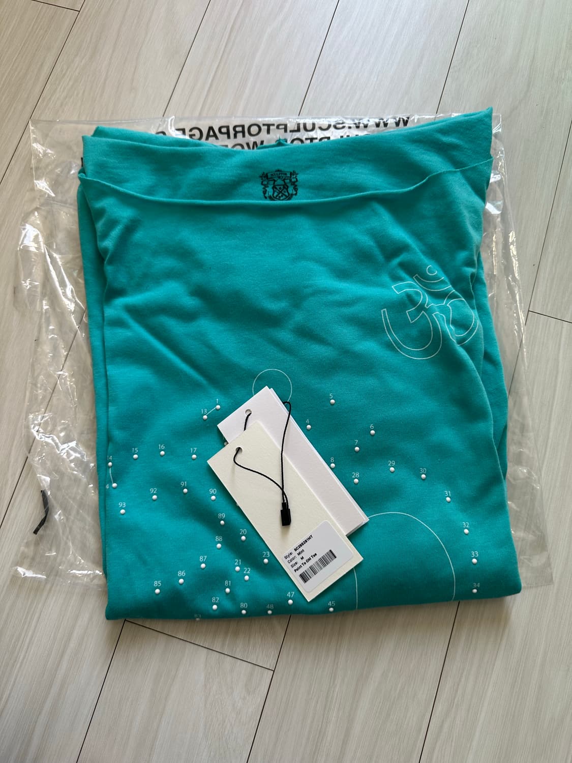 Sculptor Point To OM Tee Mint 상품이미지2