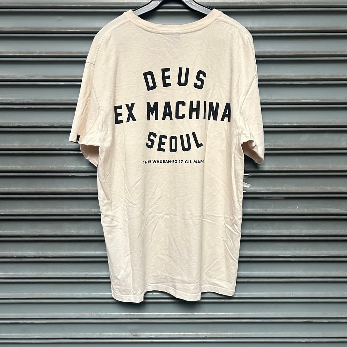 Deus ex machina 화이트 반팔티 상품이미지1