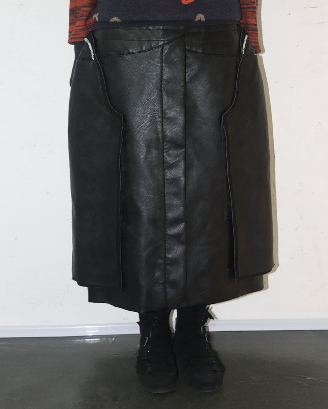 메종 마르지엘라 19AW 화이트 라벨 트랜스포머블 스커트 상품이미지1