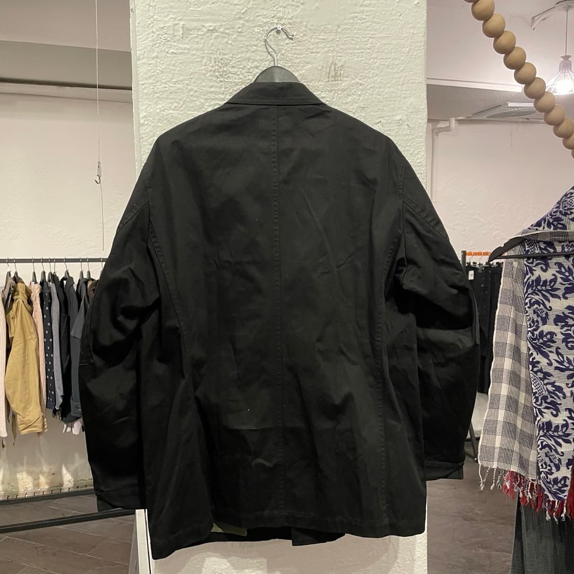 요지야마모토 오버사이즈 트러커 자켓 상품이미지3