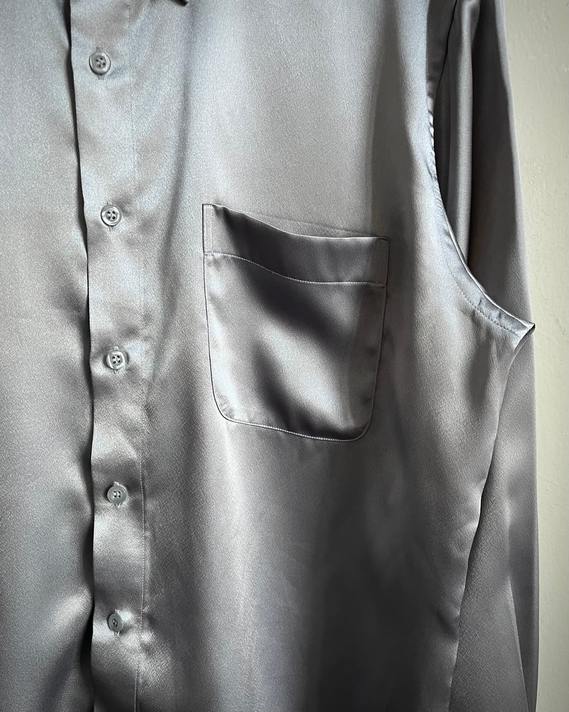 1980-90s Ranke Moirai Japan Gray Shirt 상품이미지5