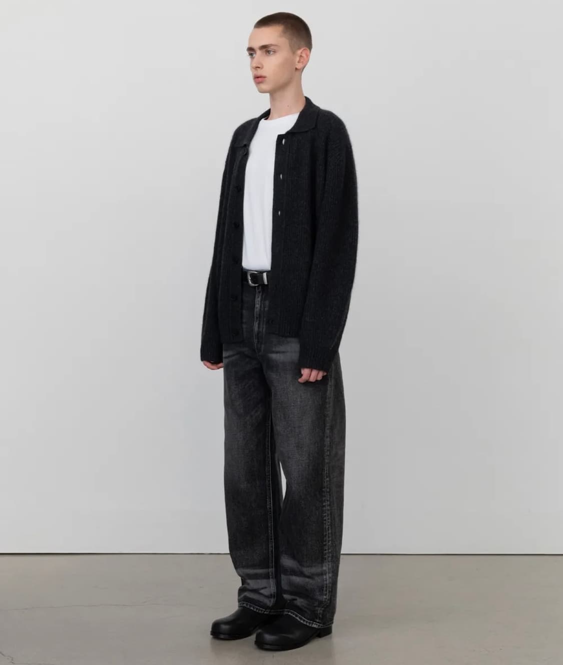 인사일런스 라쿤 카라니트 가디건 챠콜그레이 (M/민트급) 상품이미지2