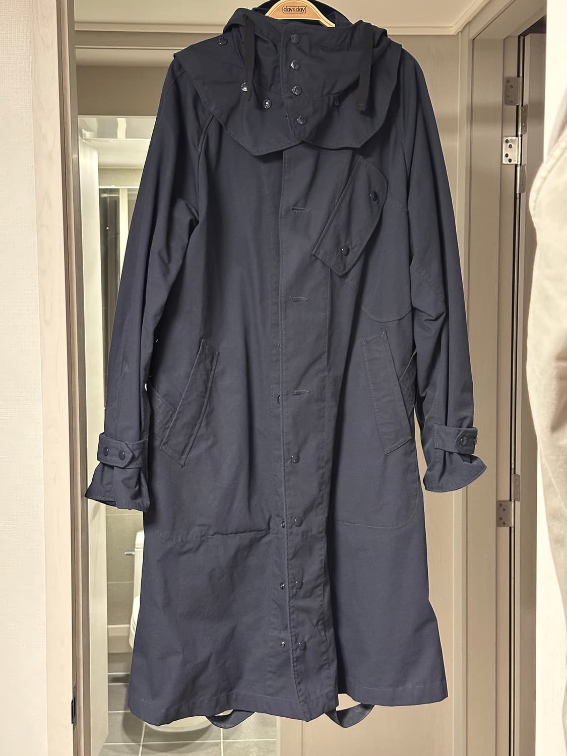 엔지니어드가먼츠 라이딩코트 L 립스탑. 상태A+ 상품이미지1