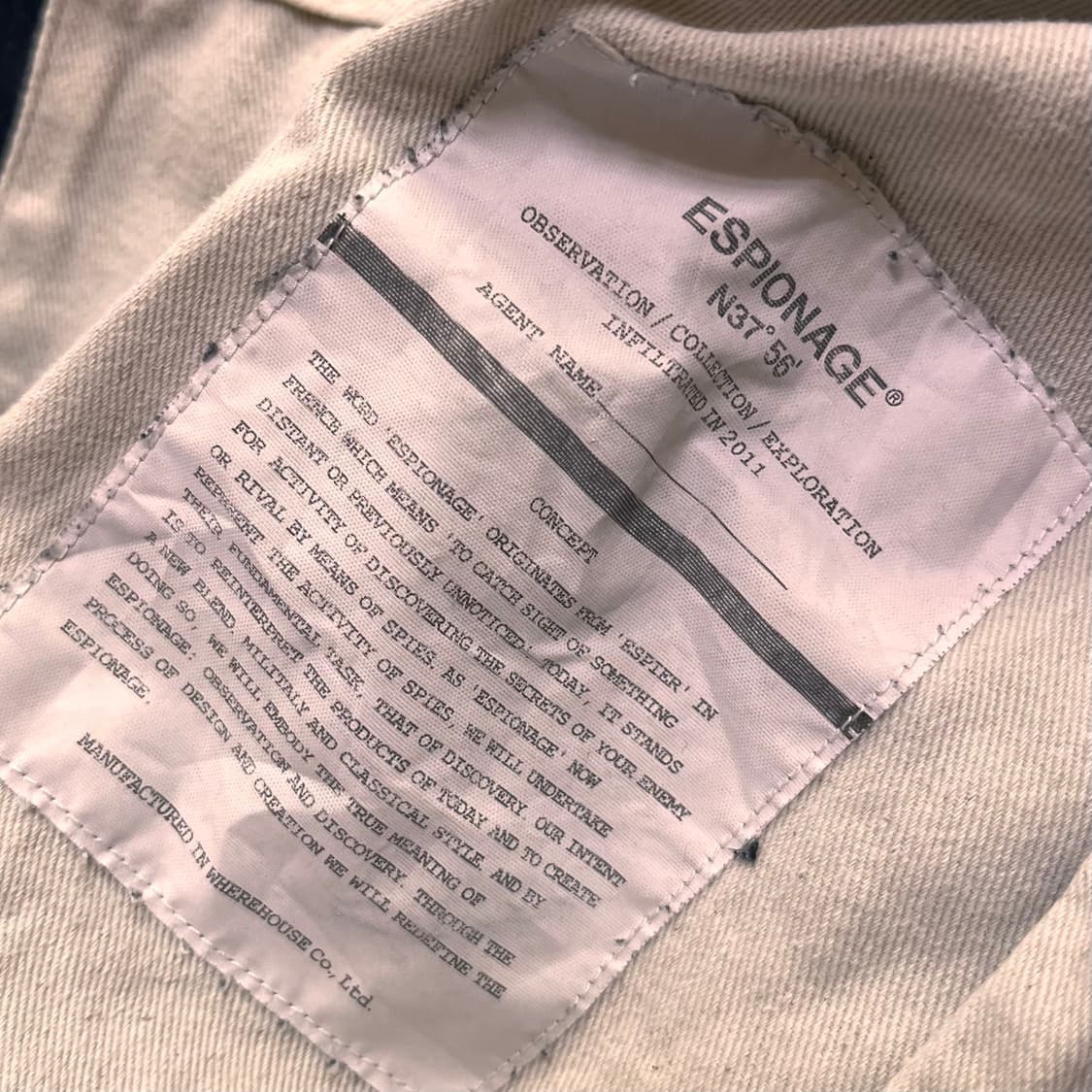 에스피오나지 블랙 카고팬츠 XLARGE 상품이미지6