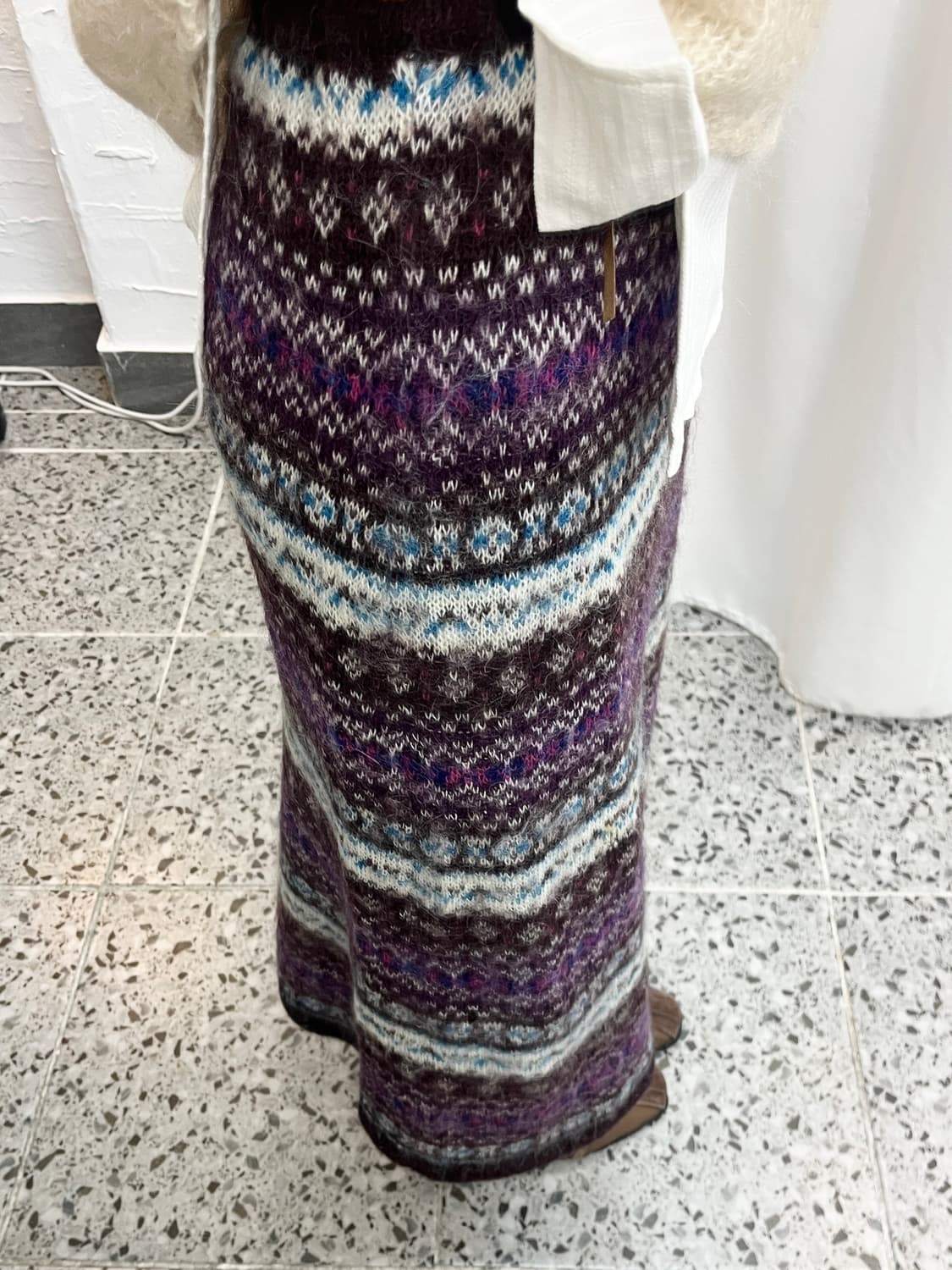 Winter mood long knit skirt 상품이미지4