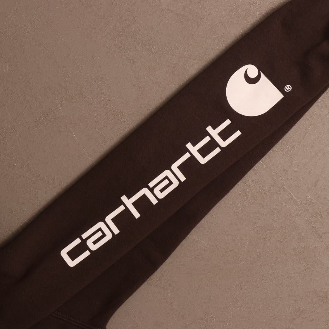 칼하트 로고 프린팅 후드티 A1334 상품이미지4