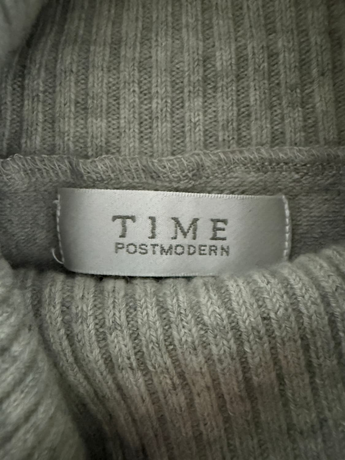 타임(TIME) 울 터틀넥 니트 상품이미지6