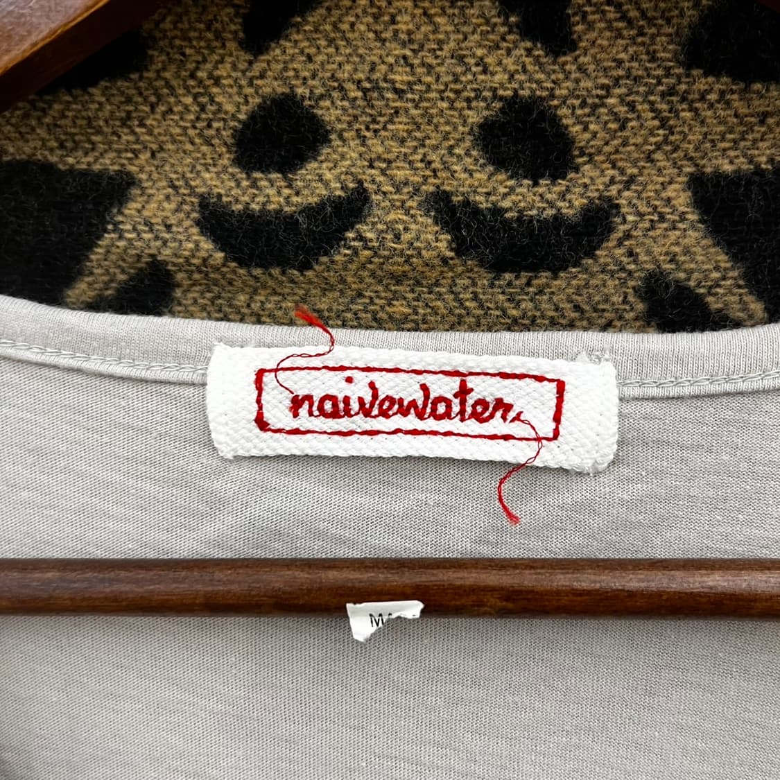 빈티지 란제리코어 페미닌 레이스 레이어드 반팔티 K0107 상품이미지5