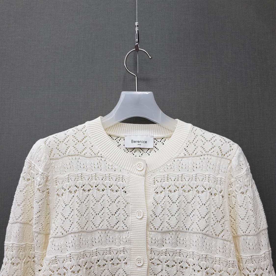 베르니스 2022 코튼 크로쉐 가디건 85사이즈 상품이미지2