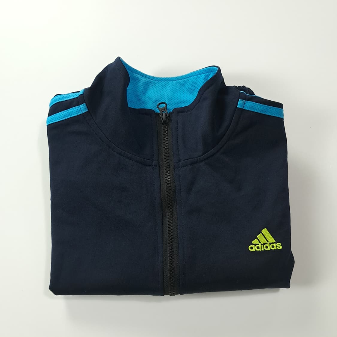 CK353 FREE 아디다스 00s 다크네이비 블루 크롭 집업 자켓 상품이미지6