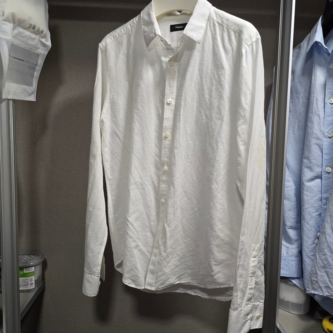 띠어리 린넨 셔츠 / 화이트 / S 상품이미지1