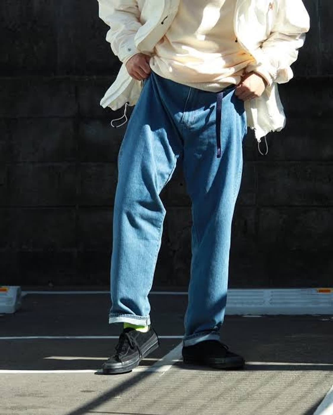 노스페이스 퍼플라벨 데님스트레이트 팬츠 상품이미지3