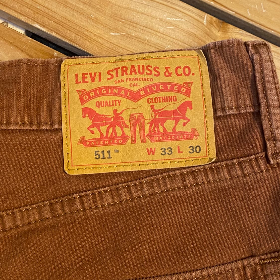 00s 미국 빈티지 리바이스 511 코듀로이 팬츠 골덴바지 상품이미지7