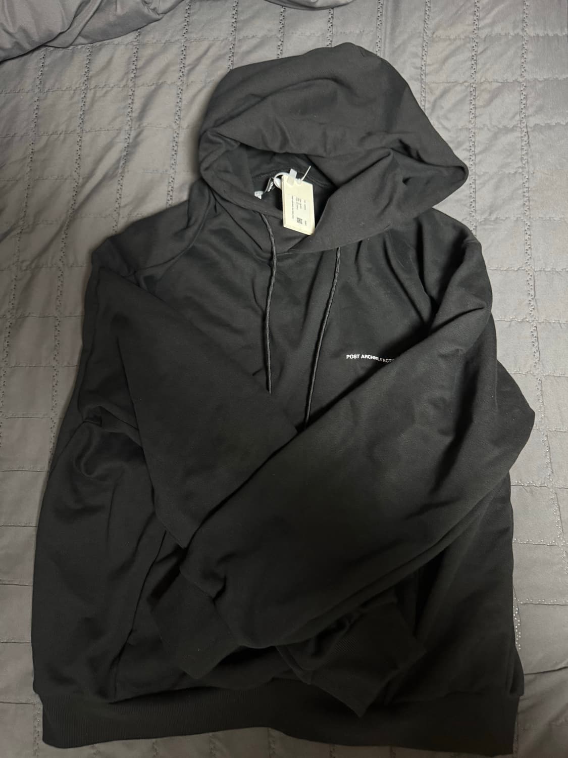 [M] PAF 파프 8.0라이트 후드 블랙 상품이미지1