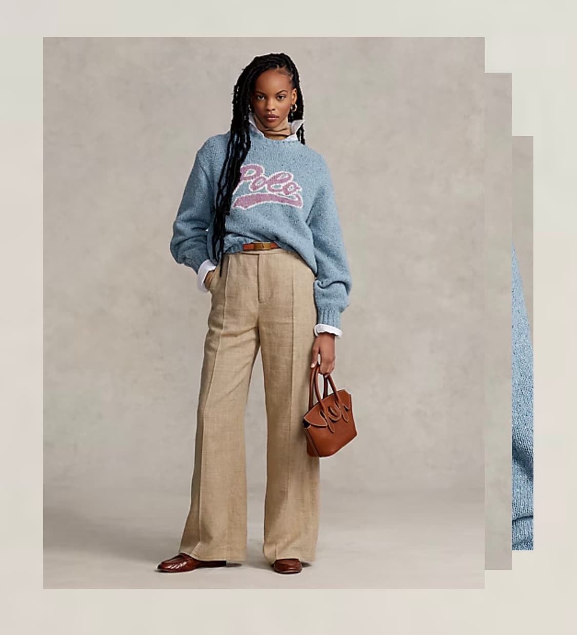 폴로 랄프로렌 크루넥스웨터 (M) 상품이미지7