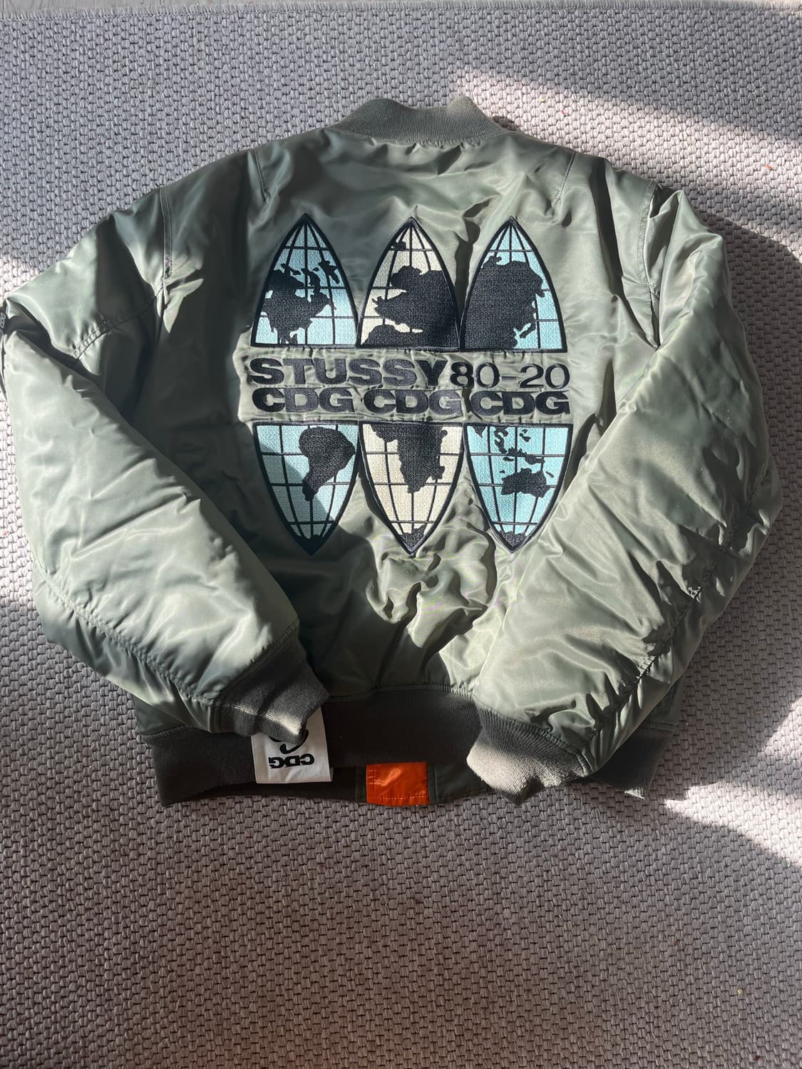 스투시x꼼데가르송 마원 ma-1 M 상품이미지1