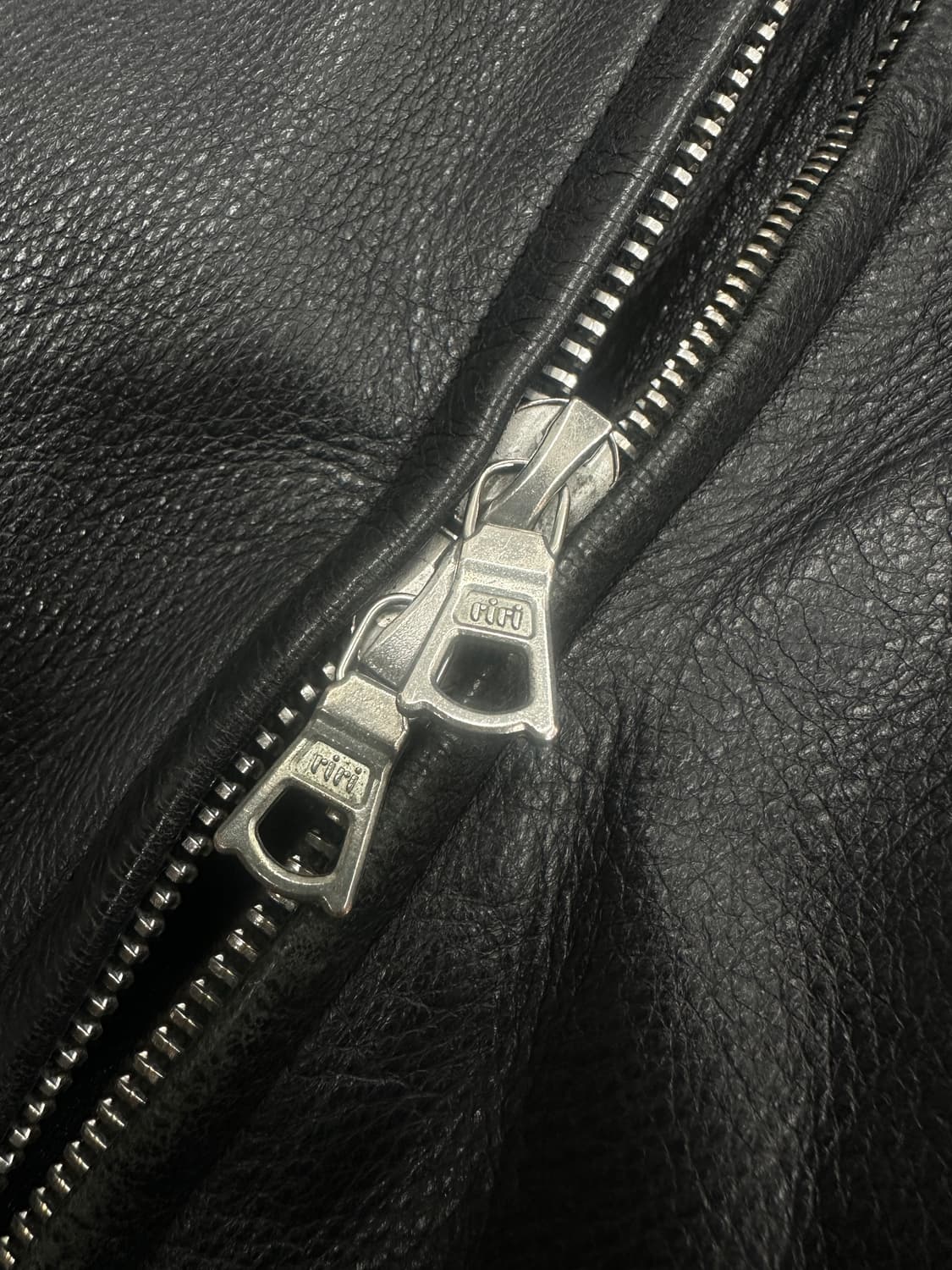 90s DKNY 레더 카코트 M 상품이미지5